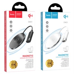 Беспроводная зарядка HOCO CW31 для AirPods и iPhone (15W) 109610 - фото 1405