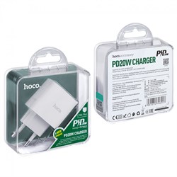 СЗУ Hoco C76A Plus 1 Type-C (20W) 109687 - фото 1429