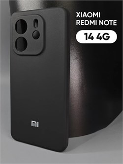 Чехол Xiaomi Redmi Note 14 (4G) Silicone Case (БАМПЕР) под оригинал 113615 - фото 2089