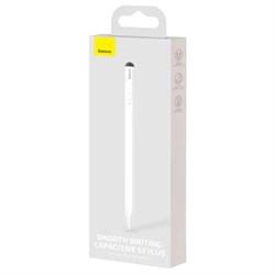 Стилус Baseus Smooth Writing Capacitive Stylus(Active version) (Anti misoperation) (white) (SXBC00002) (активный) 110979 - фото 2251