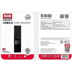 КартРидер XO DK05B 2 в 1 (Micro SD / SD) USB3.0 112664 - фото 2524