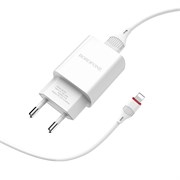 СЗУ Borofone BA20A 1 USB (2.1 мАч) + USB кабель Lightning 109675