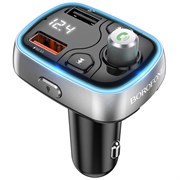 FM трансмиттер Borofone BC32 (2.4 мАч) QC3.0 (быстрая зарядка) 110843