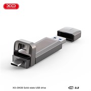 Карта памяти USB Flash XO DK08 (3.2) + Type C - 128 gb 113157