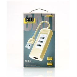 HUB Remax RU - U4 "Cati" Type C - 3 USB 110929