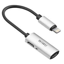 Audio конвертер WIWU LT02 (Lightning → Dual Lightning) 110911