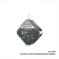 Audio конвертер Remax RL - LA09 "Fonshion series" для iPhone (Lightning → Lightning + Jack 3,5) 110907