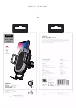 Держатель в автомобиль Joyroom JR - ZC165 в воздуховод + беспроводная зарядка 110438