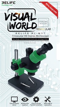 Микроскоп Relife RL-M3T-B1 (с подключением камеры) 107939