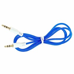 Кабель AUX (Jack 3,5 - Jack 3,5) (цветной) (1m) 113170