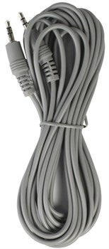 Кабель AUX (Jack 3,5 - Jack 3,5) (шнурок) (3m) 110075