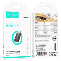 Переходник (OTG) Type C → Lightning Hoco UA36D 113775