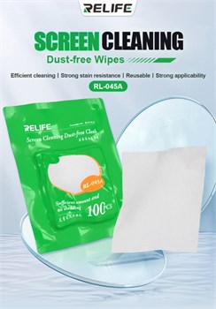 Антистатическая беспылевая салфетка Relife RL-045A 113660