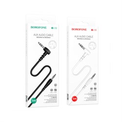Кабель AUX (Jack 3,5 - Jack 3,5) Borofone BL10 (1m) (коробка) 111499