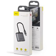 HUB Baseus CAHUB-iOG (GM42B) Type-C to HDMI*2, USB C 110916