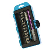 Универсальный нож (скальпель) WS - 9312AB (коробка) (2 шт + лезвия-насадки) 108115