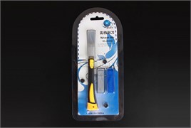 Универсальный нож (скальпель) WL - 9302S (блистер) (1 шт + сменные лезвия - 2комплекта) 108114