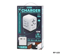 СЗУ Remax RP - U23 (2.4 мАч) универсальный - для всех типов розеток 109715