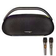 Портативная колонка Konfulon F40 (в комплекте 2 микрофона) (80W) 113747