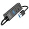 HUB HOCO HB25 USB - USB 3.0*1, USB 2.0*3 (1m) 110925