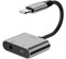 Audio конвертер XO NB-R258B для iPhone (Lightning → Lightning + Jack 3,5) 112667