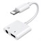 Audio конвертер Joyroom S - Y104 для iPhone (Lightning → Lightning + Jack 3,5) 110895