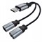 Audio конвертер XO NB-R160 для Type C (Type C → Type C + Jack 3,5) 110913