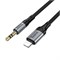 Кабель AUX (Jack 3,5 - Lightning) Hoco UPA33A (1.5m) 113781